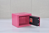17E Cartoon Household Small Password Safe, All Steel New Anti-theft Office Safe, Cartoon Panel